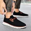 TUINANLE Herrloafers Svarta Sneakers Större Storlekar 40-50 Skor Casual Sneakers Andningsbara Nätskor