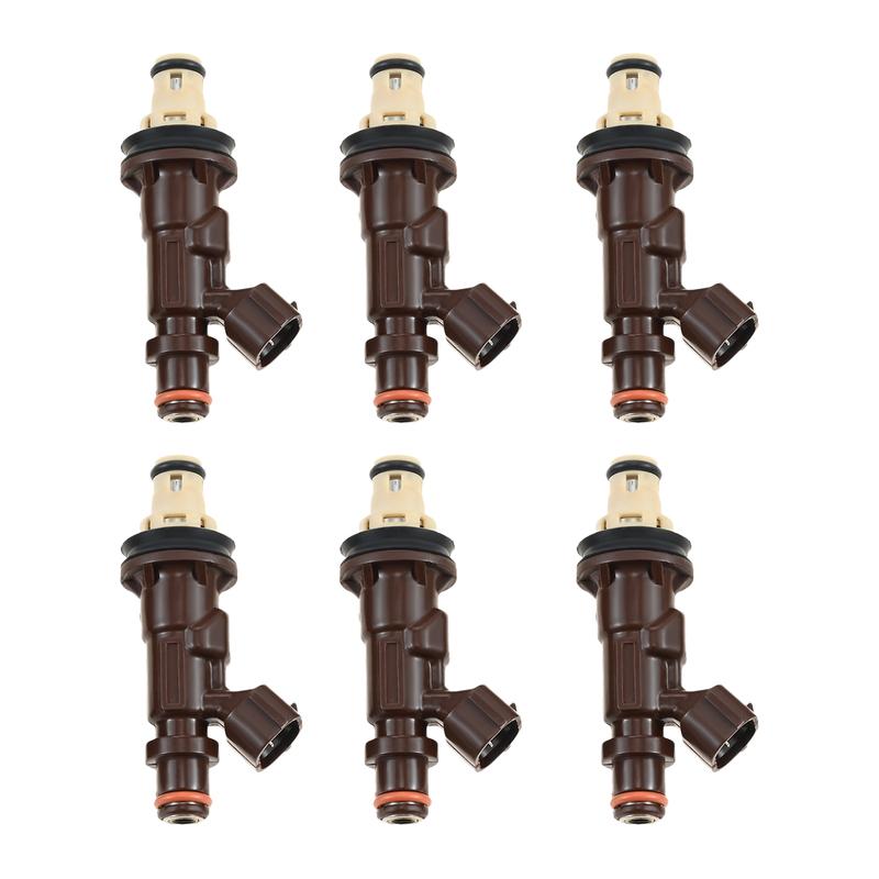 6Pcs Car Fuel Injector23209-62040 23250-62040 2320962040,For 1999-2002 Toyota 4Runner V6 3.4L/1999-2004 Toyota Tacoma V6 3.4L