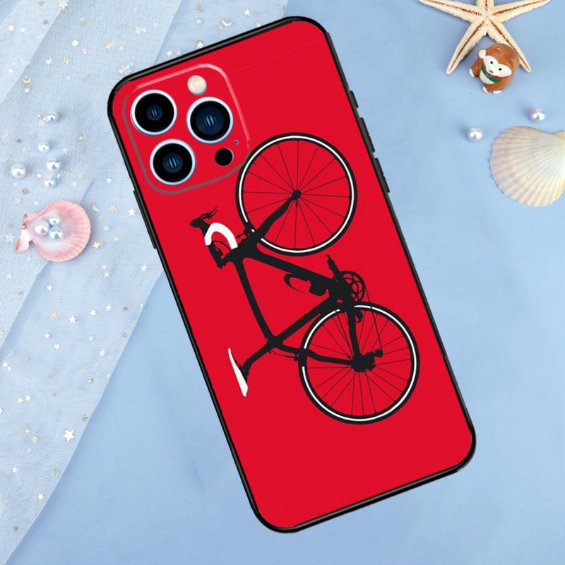 Mountain Bike Cycling art Case For iPhone 17 Pro Max 16 14 13 12 11 15 Pro Max Plus 12 13 Mini 16e 17 Air Back Cover