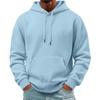 Men's Basic Long Sleeve Hoodie with Pocket