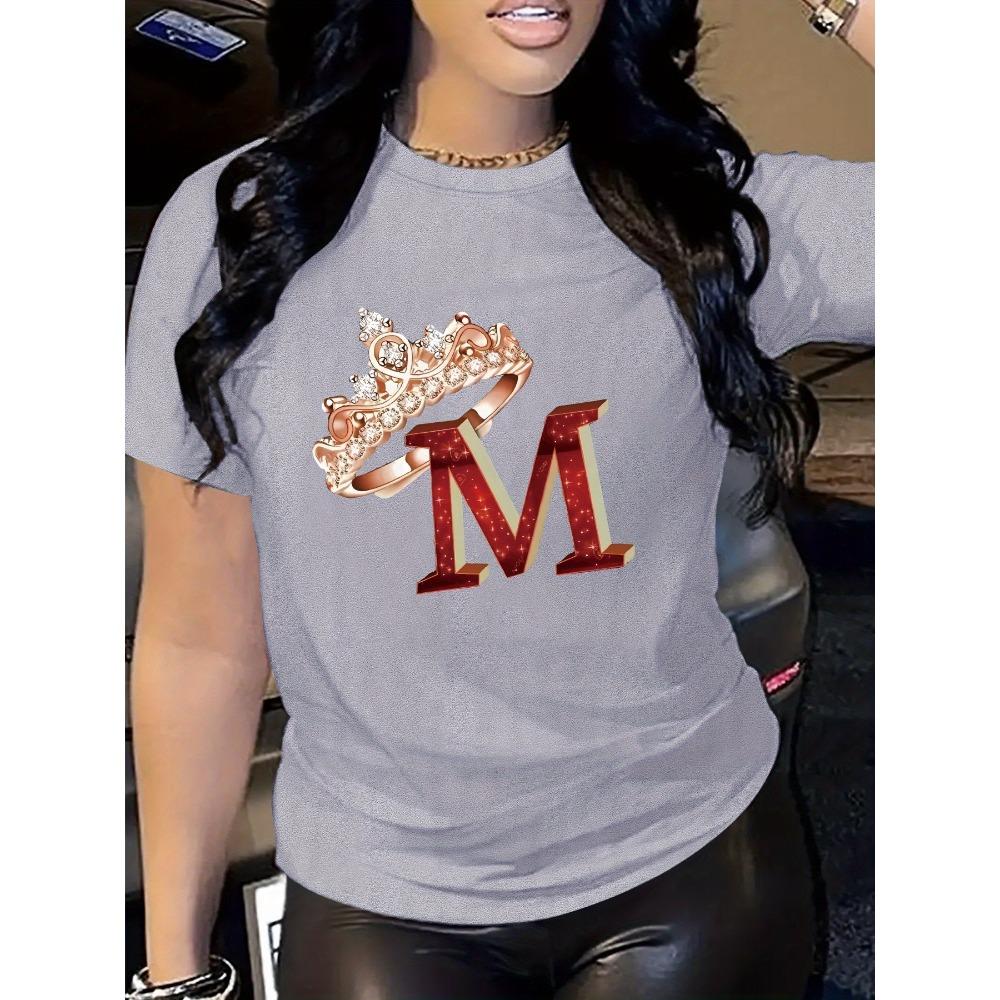 Carnival Women's Fashion T-Shirt Fashionable Letter Cartoon Print Women Round Neck Design In Vibrant Colors Urban Trendy Style