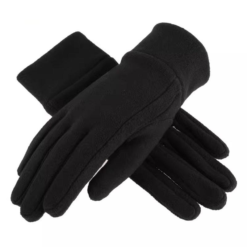 Men Winter Full Finger Gloves Couples Women Outdoor Fleece Warm Cold Glove Motorcycle Riding Gloves