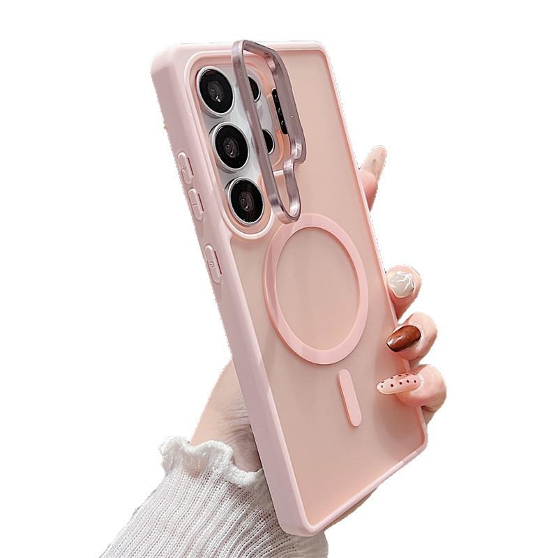 Magnetic Lens Holder Case for Samsung S26 Ultra, S24 FE, A56