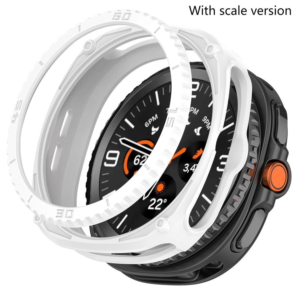 New Silicone Case For Samsung Galaxy Watch 8Classic 46 Protective Cover Shell Watch Strap Watch 8 Soft TPU Protector Accessories