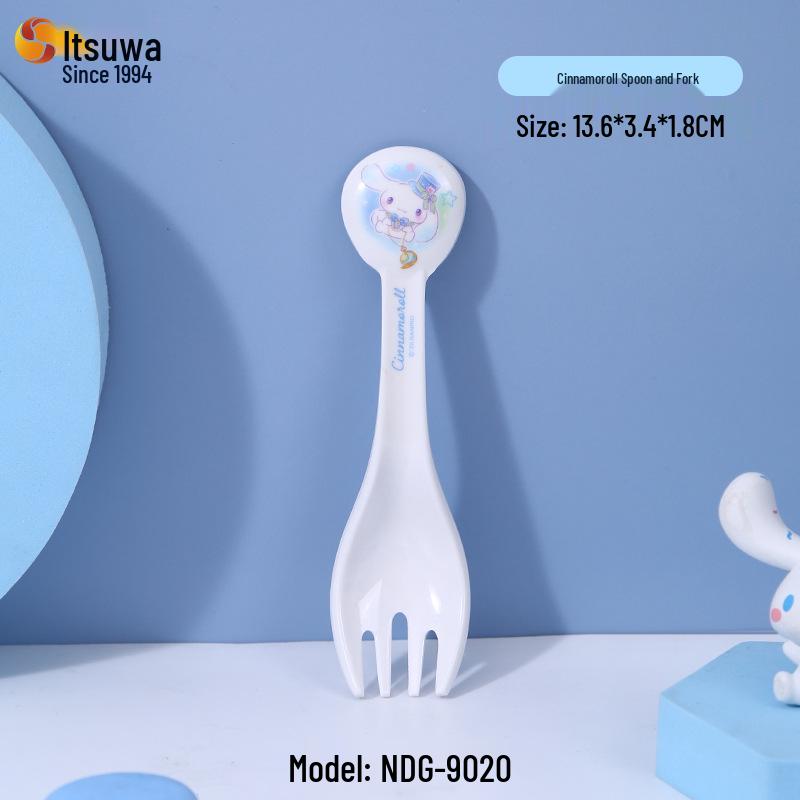 Sanrio Cinnamoroll Kids  Anti-Scald Rice Bowl and Meal Plate Set