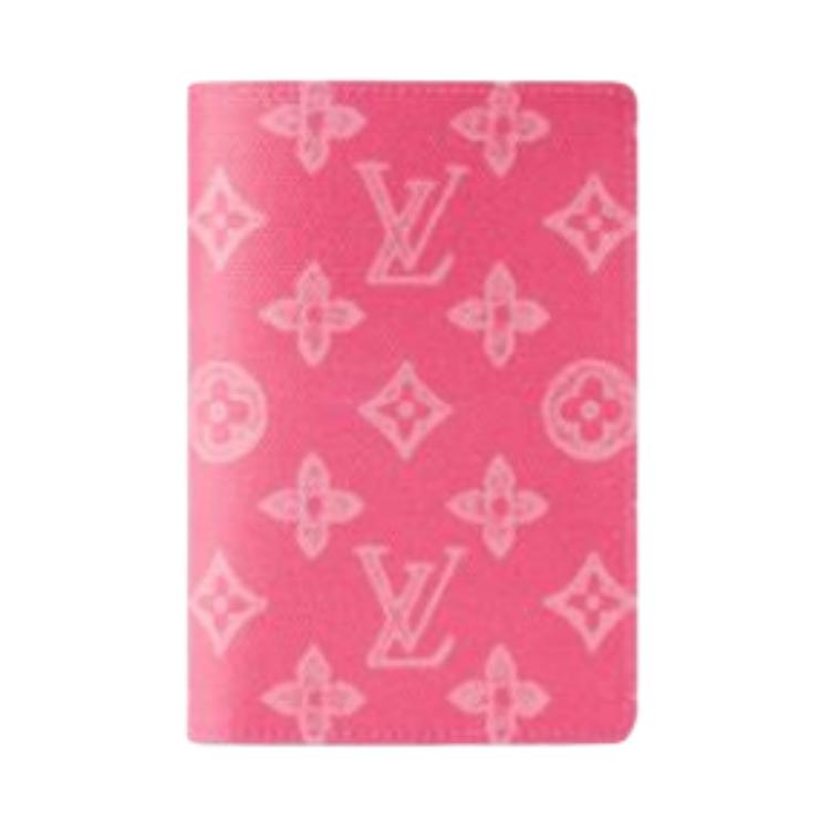 

Louis Vuitton Monogram Canvas Passport Holder Large Pink Women accessories M27615 Basic Set (Bag+Dust Bag)