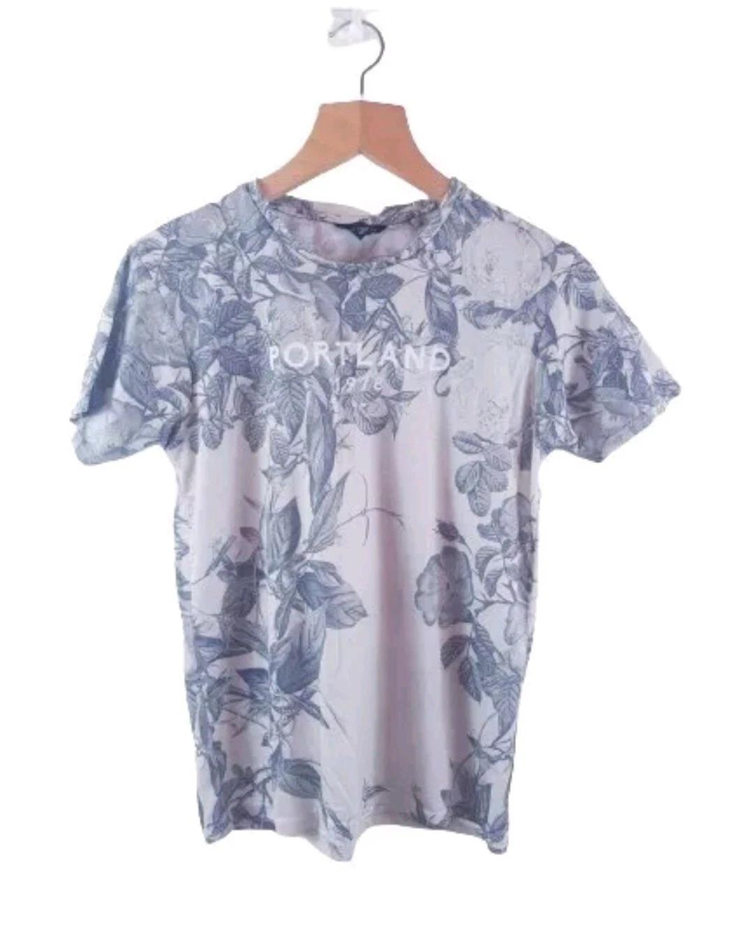 Men s Casual Graphic Men s Floral Summer T Shirt UK S T-Shirt XL