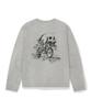 WKNDRS [Koin Seoul] Death Rider Ls T-Shirt (M.Grey)