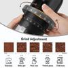 Portable Coffee Mill Coffee Grinder Rechargeable Grinding Machine Plastic Texture Suitable for Convenient Outdoor Use