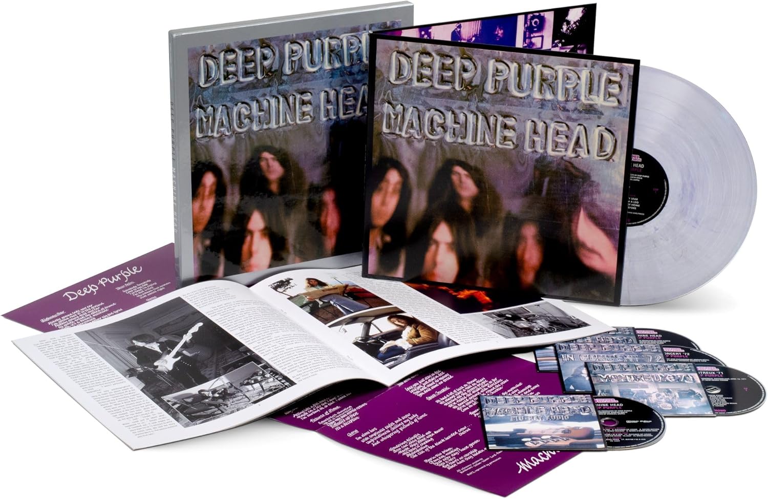 

CD DEEP PURPLE - Machine Head (CD+Blu-ray) WPZR30990 Warner Records 2024 Япония Рок
