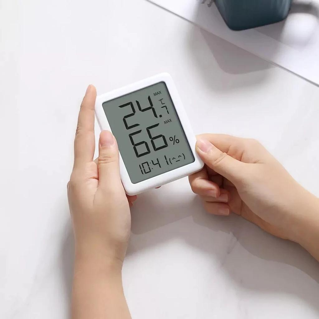Thermometer Screen LCD Large Digital Display Thermometer Hygrometer Temperature Humidity Sensor ABS