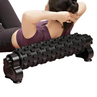 Foam Massage Roller Deep Back Stretching With Suction Cup Body Foam Roller With Holder For Home Studio Yoga Pilates Fitness