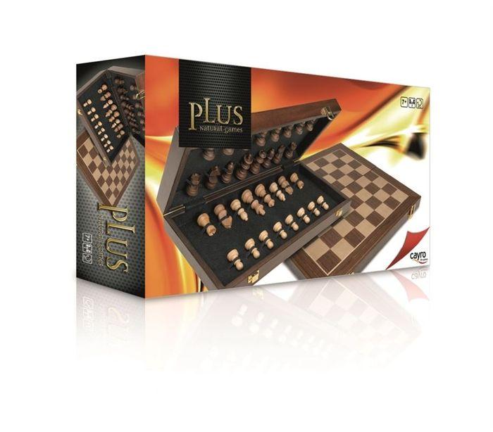 Jeu d'échecs - CAYRO - 1601 - Coffret marqueterie - 41 x 41 cm - Pour adultes et enfants à partir de 8 ans