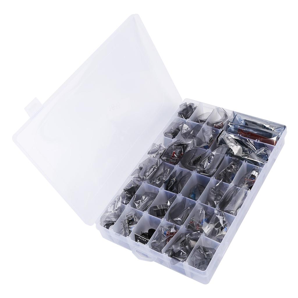 Sensors Modules Kit 45 in 1 Sensors Module Starter Kit for Electronic DIY Users Laboratory