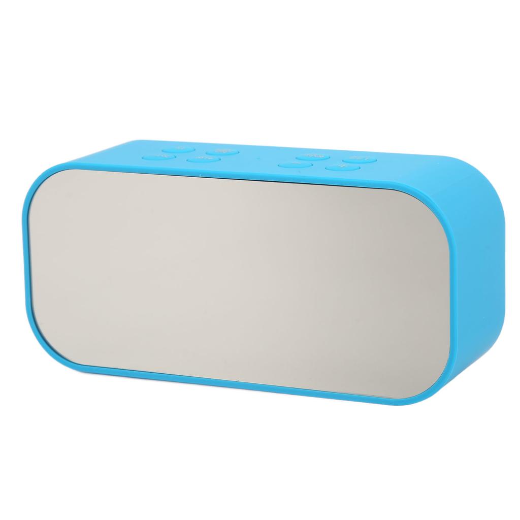 Alarm Clock Mirror Electronic Intelligent Noise Reduction 45MM Loudspeaker Double Speaker Digital