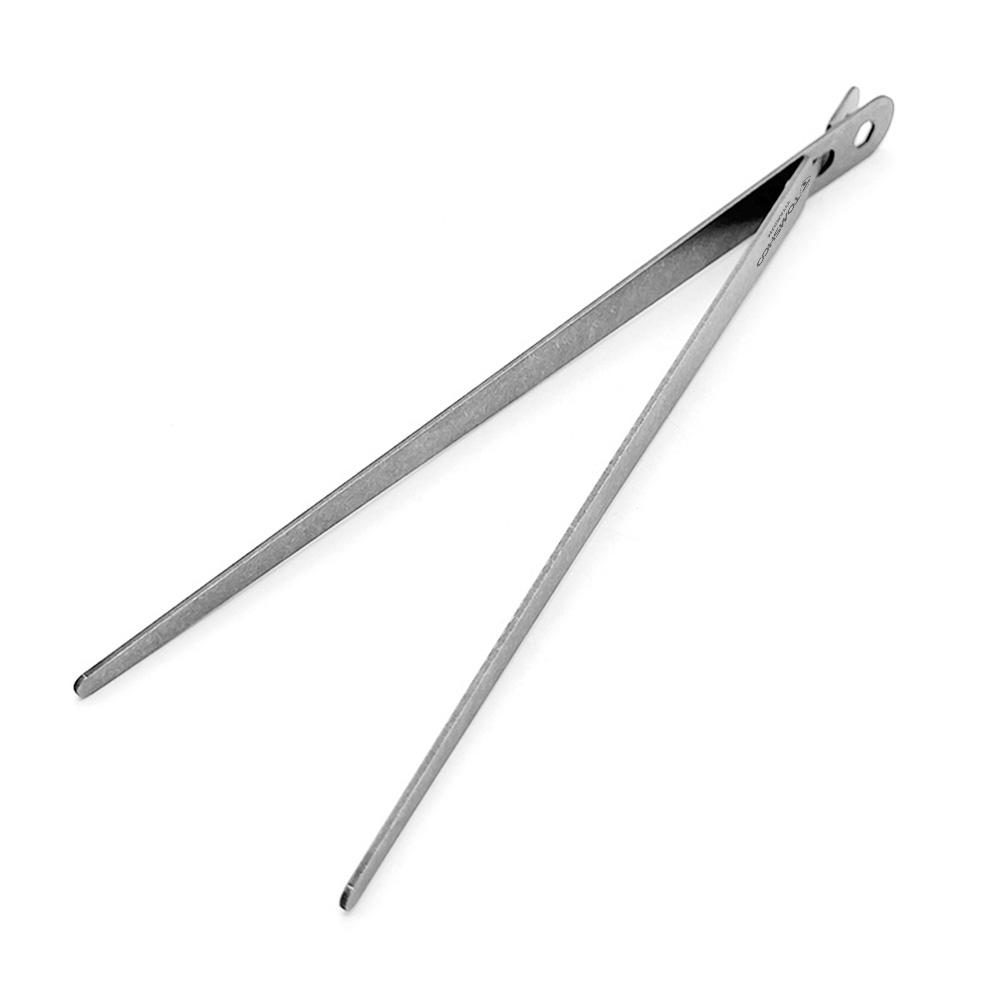 Food Tongs for Cooking Versatile Barbecue Tongs Camping Tongs Bread Tongs Ti Metal Kitchen Tongs Removable Portable Healthy