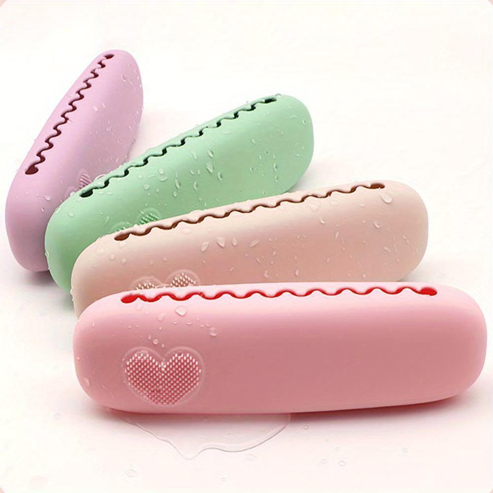 Silikonová cestovní kosmetická taška na make-up štětce Přenosný držák na kosmetické štětce na obličej Vodotěsný organizér Úložný nástroj na make-up štětce