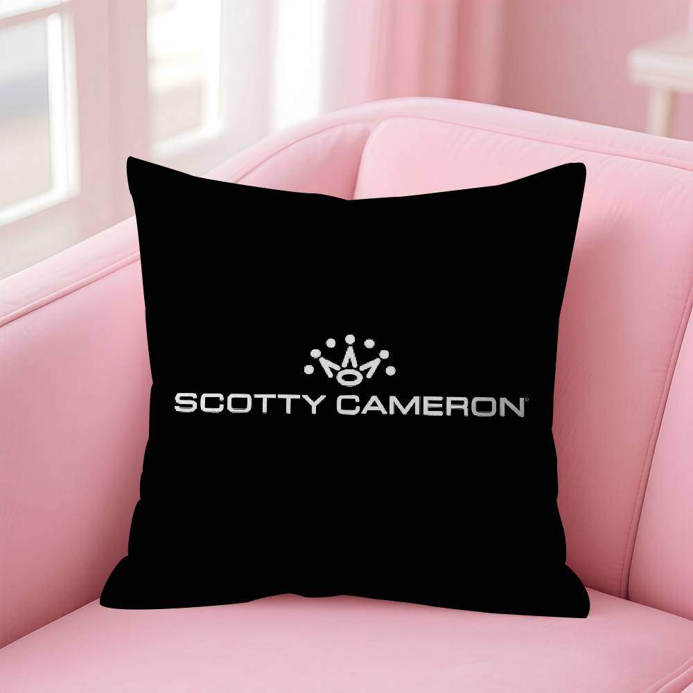 SScotty CCameron Maple Design Cushion Cover Happy Autumn Harvest Decor Holiday Decorati Pillow Cover