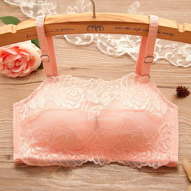 Push Up Bras For Women Solid Underwear Female Brassiere Girls Simple Bras