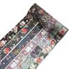 12Pcs/Set Japanese Style Washi Tapes Masking Tape Washi Stickers Scrapbooking Adhesive DIY Decorative Stationery School Supplies
