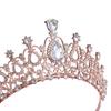 Temperament Princess Vintage Crystal Crown Rhinestone Tiara Bride Crown Wedding Hair Accessories