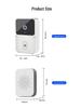 Smart WiFi Video Doorbell Camera with HD Night Vision and Remote Access
