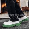 3226 White Derby Shoes Couple Original Niche Design Versatile Trend Casual Leather Shoes High-end Light Luxury Men's Shoes