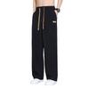 Ice silk straight-leg pants men's summer thin loose sports casual long pants pants wide-leg pants