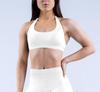 Seamless Waist Yoga High Waist Butt Lifting Compression Sports Bra Shorts Leggings Set Women Running Training Outfit