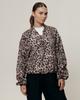 Suit Set RAW 37223 S Leopard Black (bomber Jacket, Trousers, Long Sleeve)