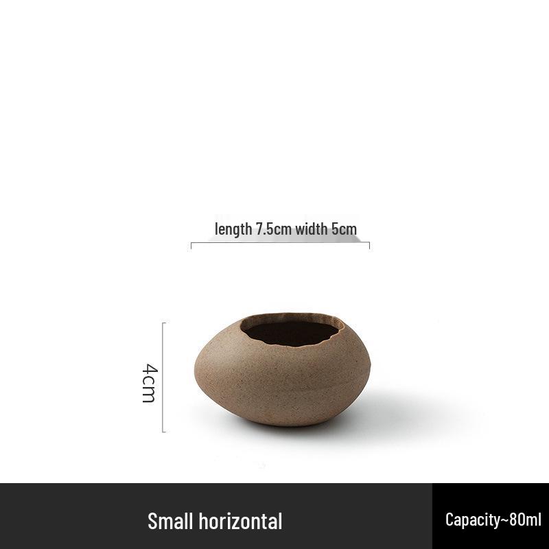 Creative Ostrich Eggshell Dessert Bowl - Unique Ceramic Tableware for Cold Drinks & Barbecue