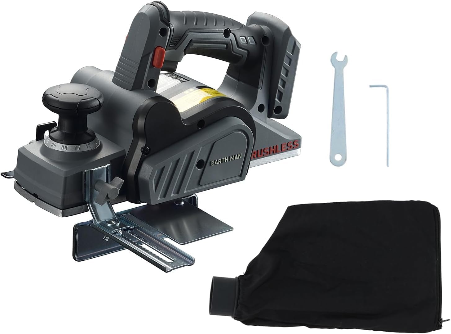 

Takagi EARTH MAN SHARE LINK 18V Аккумуляторный бесщеточный электрический рубанок SL-BPLA82-A (Только основное) чёрный