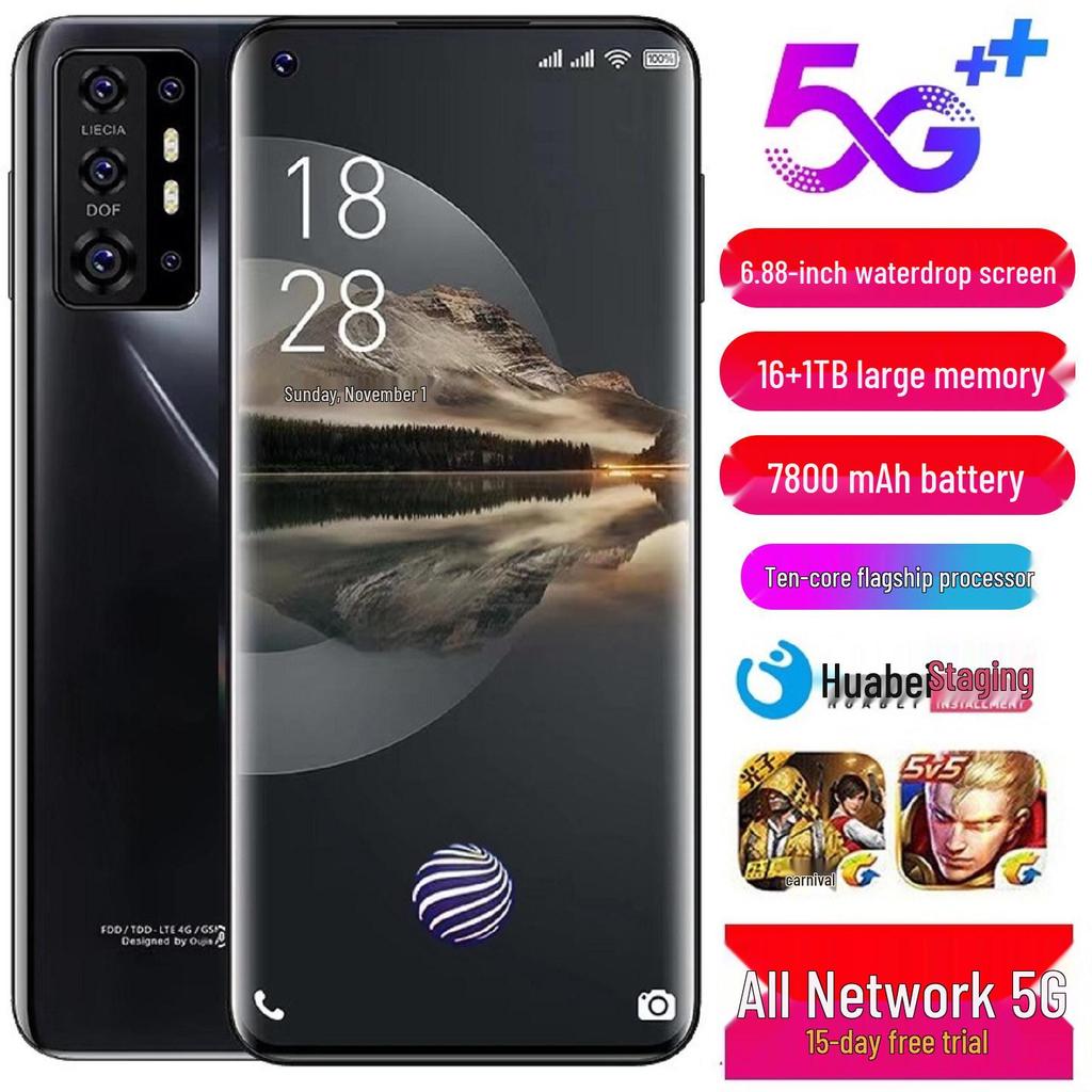 Genuine P40 5G Android Smartphone, 6.8" for Students & Seniors