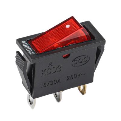 Rocker Switch Rocker Switch 3 Pins AC 125V 20A AC 250V 16A Boat Cart