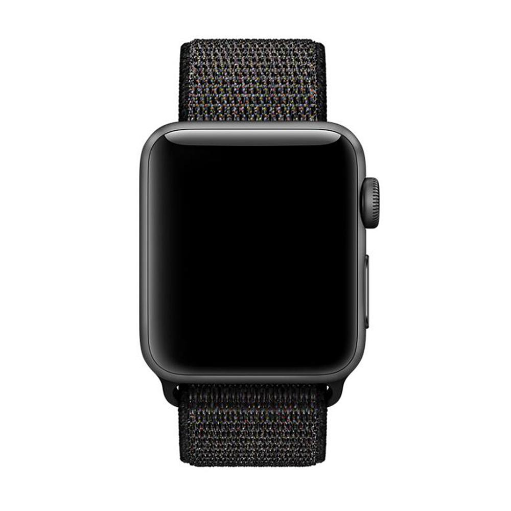 For Apple Watch Series 10 42mm/9 8 7 41mm/6 5 4 SE SE (2022) SE (2023) 40mm/3 2 1 38mm Nylon Watch Band Adjustable Strap