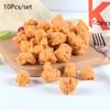 Artificial Chicken Popcorn Simulation Food Model for Home Kitchen Bakery Shop Display Realistic Snack Decor Props