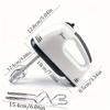 Electric Hand Mixer Kitchen Beater Spiral Whisk Stand Cake Baking Food Blender Egg Beater Cream Dough Hand Electric Mixer