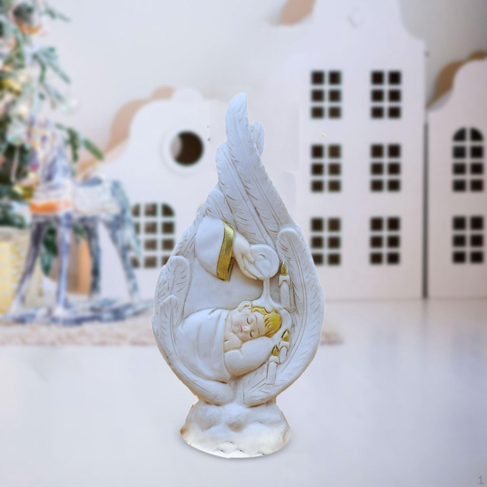 

Скульптура персонажа Коллекционная статуэтка Декор Украшения Подарки Религиозная фигура Статуэтка Style F