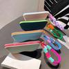 Silicone Glasses Bag Portable Protective Glasses Case Scratch-Resistant Eyeglasses Pouch Hanging Protective Cover with Lanyard