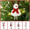 Snowman Christmas Ornament Doll Hanging Hanging Doll Creative Plush Doll Christmas Pendant  Navidad