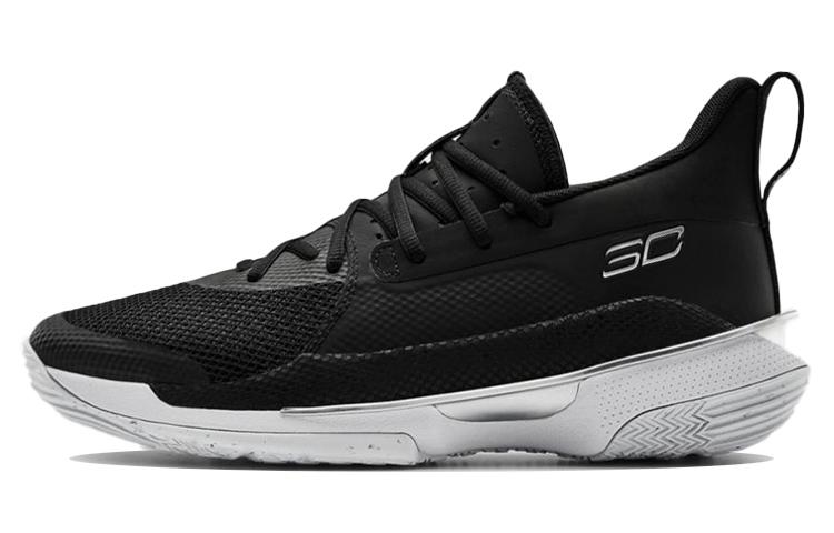 Under Armour Curry 7 Team Black White 3023838-003 44.5