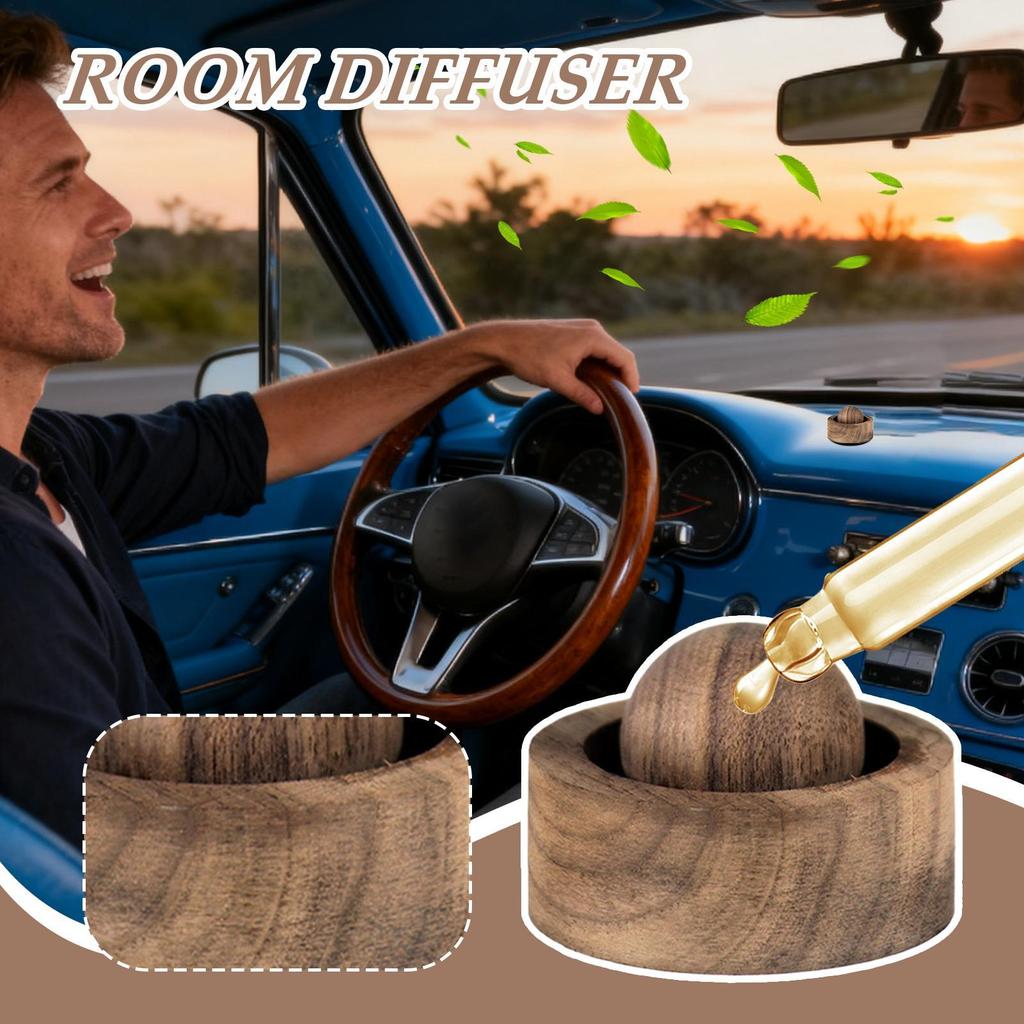 Holzöl-Diffusor Luftreinigung Schreibtischdekoration Automatischer Aromatherapie-Diffusor Für Büro Reisende Studenten Wohnheim