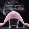 5Pcs Random Color Windproof Earmuffs Winter Warm Breathable Mask Cycling Cold Protection Two-In-One Three-Dimensional Cotton Face Mask Ea