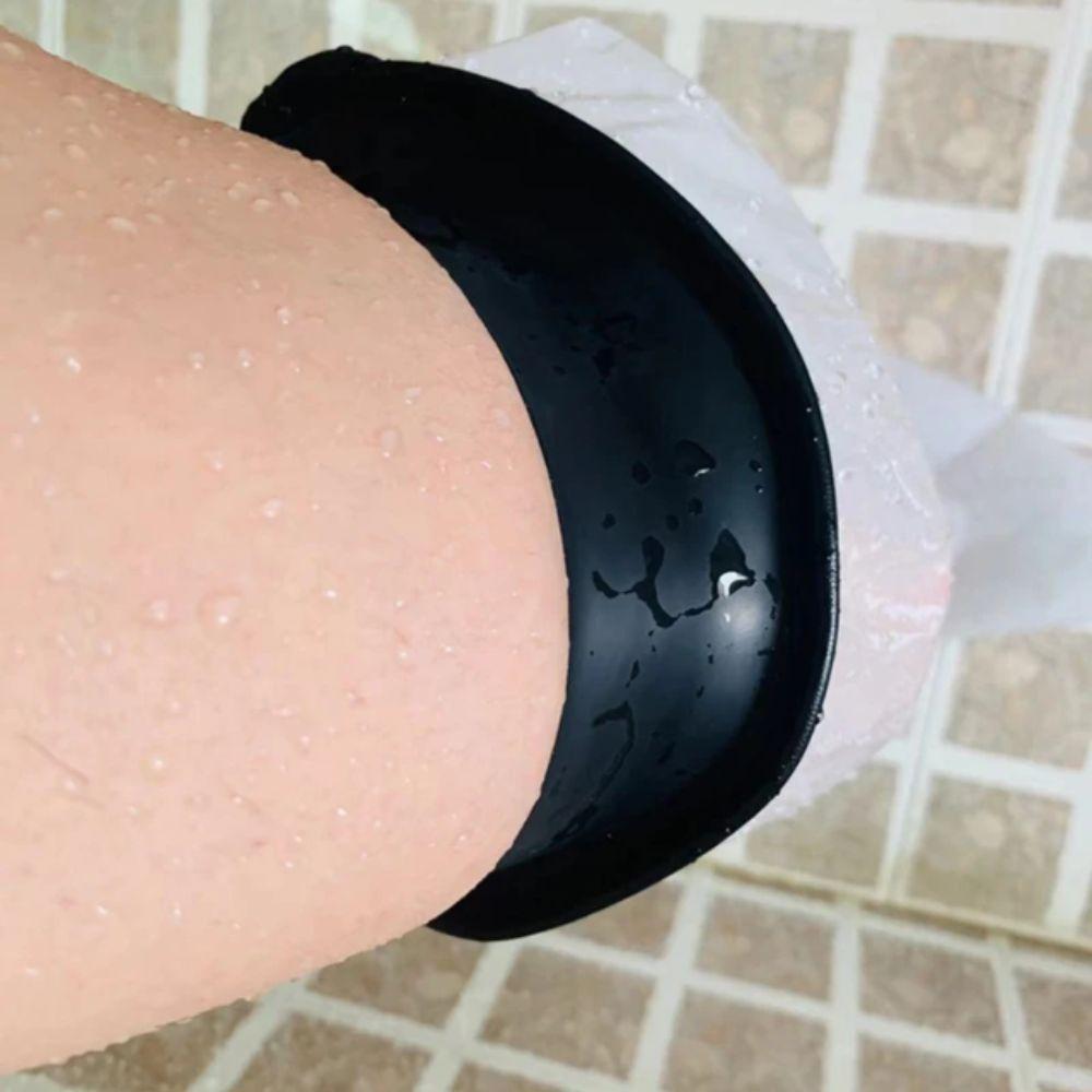 Full Leg Cover Shower Protector Sealed Design Bath Protective Sleeve  Bath Use