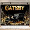 One Piece of a Gatsby-style Roaring 1920s Party Backdrop Luxurious Backdrop for a Photo Booth from the Jazz Age