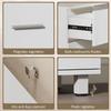 Bathroom Under-Sink Cabinet, 2 Drawers, 80 x 30 x 60 cm, White