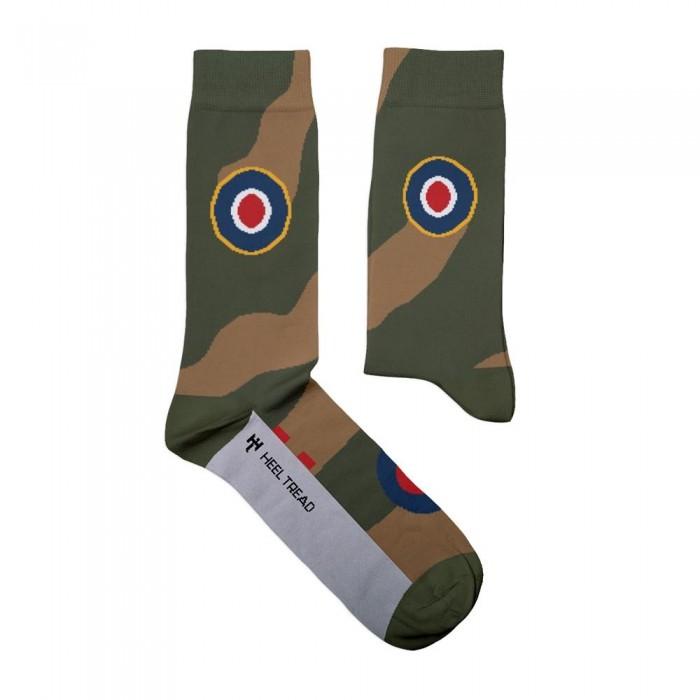 Heel Tread Unisex Adult Supermarine Spitfire Socks