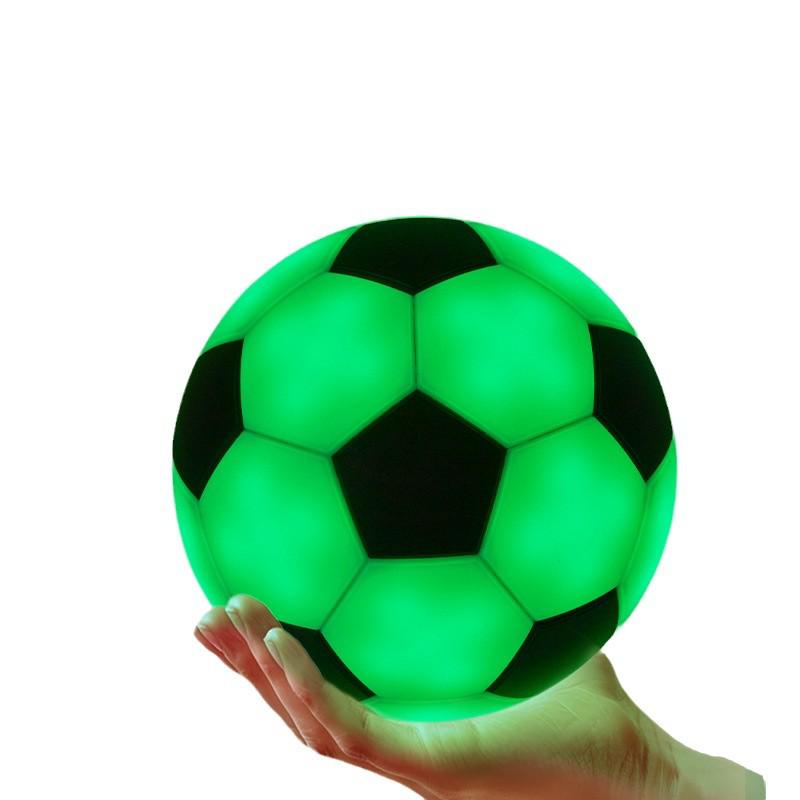 Rechargeable Touch-Control Smart Football Lamp: Night Light & Outdoor Camping Atmosphere Light
