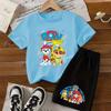 Summer Children's Printed Clothing Set