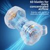 3 Speeds Hanging Waist Fan Mute Mini Electric Fans Durable Portable Cooling Clip Fan  Hiking